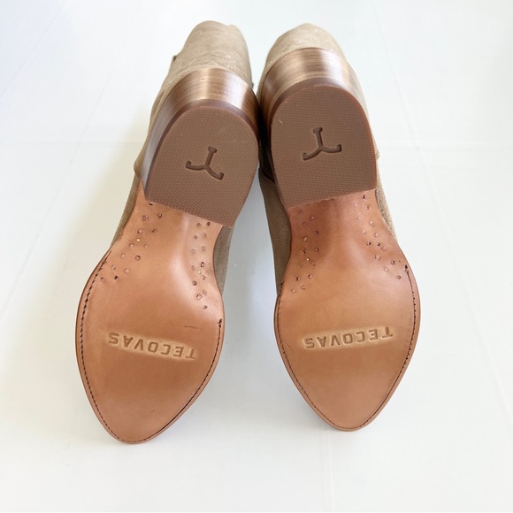 New TECOVAS The Abby Western Boot Women’s SIZE 9 Driftwood Suede - Picture 7 of 12